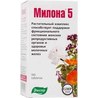 МИЛОНА-5 N100 таб МАСТОПАТИЯ - Добрая аптека