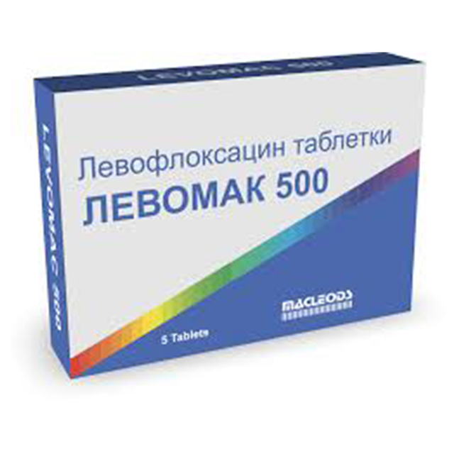 Левомак-500 таб №5 - Добрая аптека