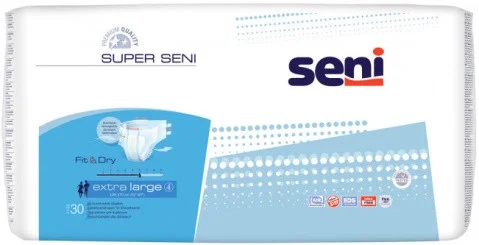 Super Seni Extra Large 30 шт. подгузники для взрослых - Добрая аптека