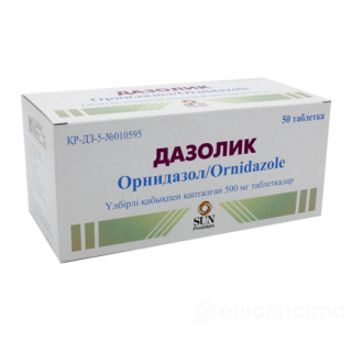 ДАЗОЛИК 500мг N50 таб п.п.о. - Добрая аптека