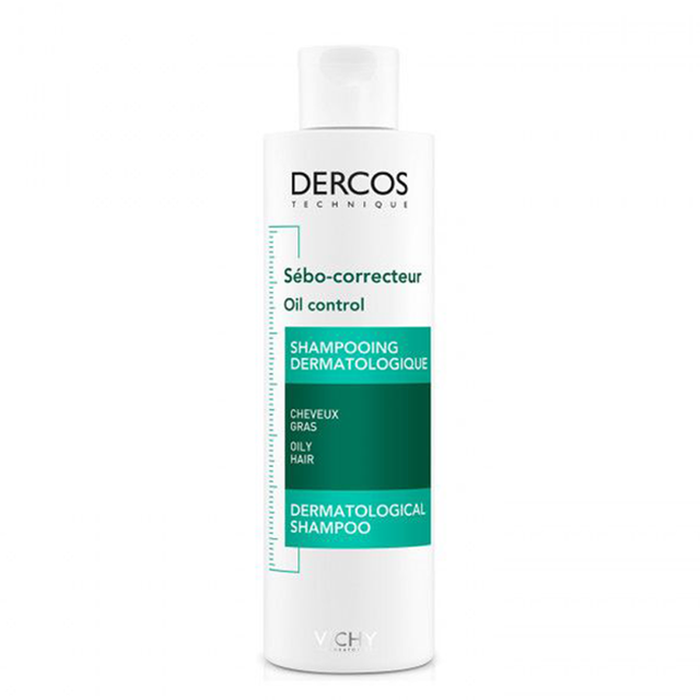 Vichy Dercos Technique лечебный шампунь для жирных волос 200 мл - Добрая аптека