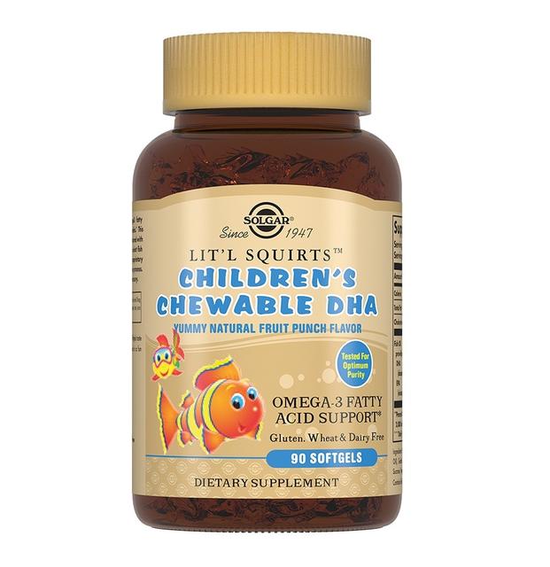 Solgar Золотые рыбки для детей №90 жевательные таблетки - Добрая аптека