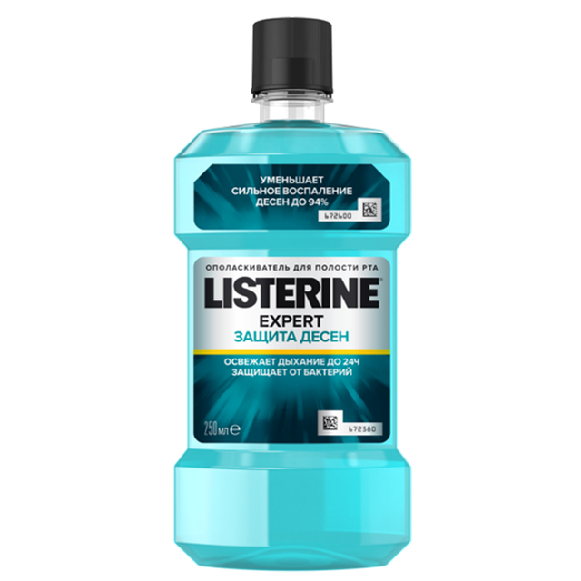 Listerine Защита десен и зубов 250мл ополаскиватель для полости рта - Добрая аптека