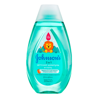 JOHNSON’S Baby детский шампунь и гель 300мл - Добрая аптека
