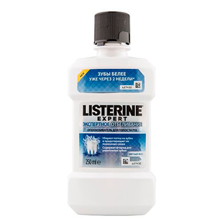 Listerine Экспертное отбеливание 250мл ополаскиватель для полости рта - Добрая аптека