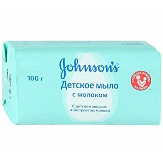 JOHNSON'S Мыло с экстр натур молочка 100 г - Добрая аптека