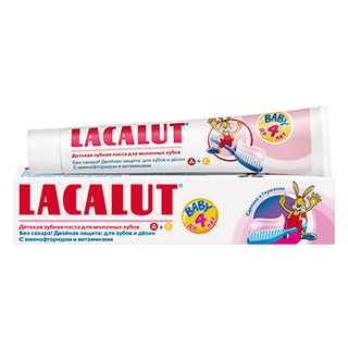 Lacalut Baby зубная паста для детей 0-4 50мл - Добрая аптека