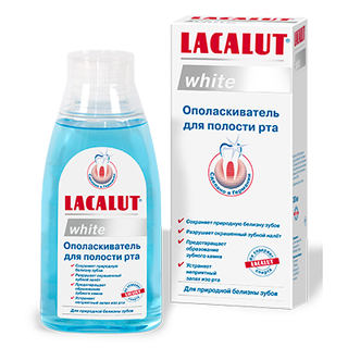 Lacalut White ополаскиватель 300мл - Добрая аптека
