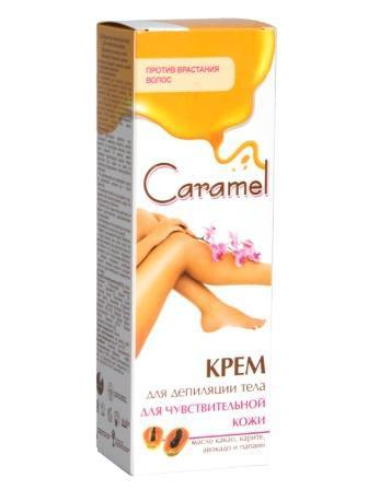 Ledy Caramel Крем для депиляций д/чувст.кожи против врастания волос 100мл REL1 - Добрая аптека
