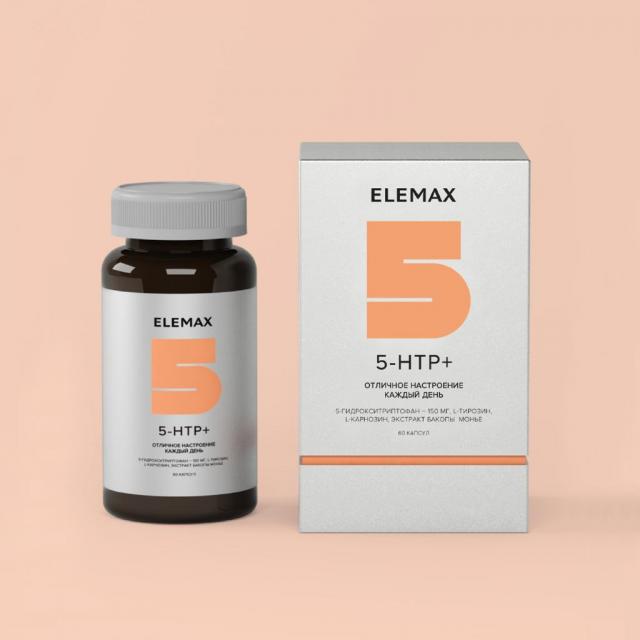 ELEMAX 5-HTP+ Отличное настроение каждый день №60 капсу REL1 - Добрая аптека