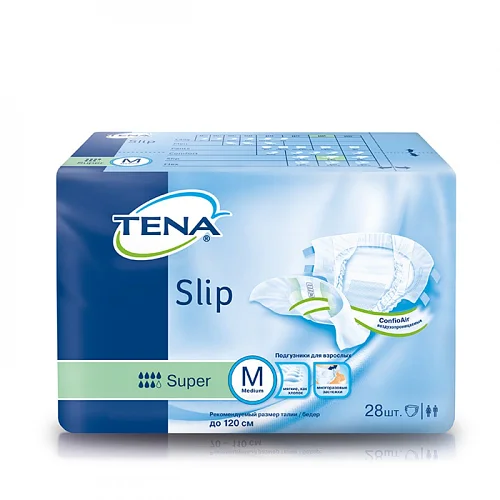 TENA подгузники Slim Super M дыш. №28 REL1 - Добрая аптека