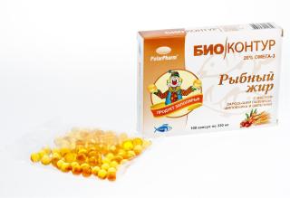 РЫБНЫЙ ЖИР N100 капс МАСЛА ПШЕНИЦЫ ШИПОВНИКА ОБЛЕПИХИ - Добрая аптека