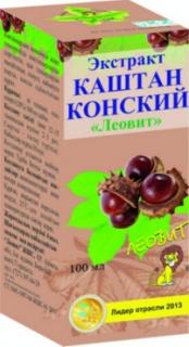 КОНСКОГО КАШТАНА ЭКСТРАКТ 100мл - Добрая аптека