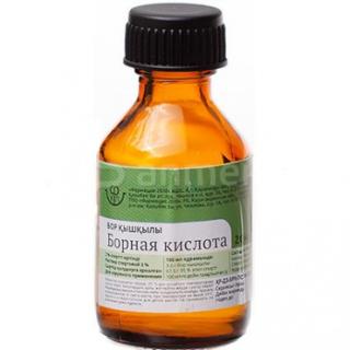БОРНАЯ КИСЛОТА 3% 20мл р-р д/нар прим спирт - Добрая аптека