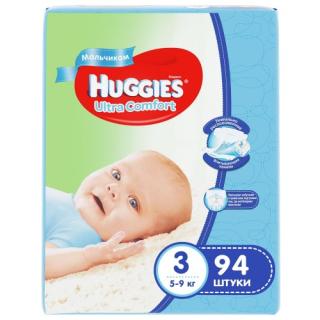 Huggies Ultra Comfort Mega 3 Boy подгузники №94 - Добрая аптека
