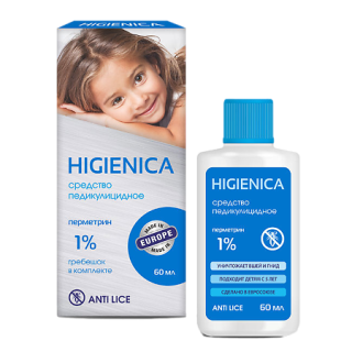 ХИГИЕНИКА + ЛОСЬОН ОТ ВШЕЙ И ГНИД 60мл ПЕДИК СР-ВО+ГРЕБЕШОК - Добрая аптека