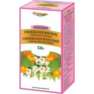 ФИТОЧАЙ ГИНЕКОЛОГИЧЕСКИЙ 50г сыр раст С РОМАШКОЙ - Добрая аптека