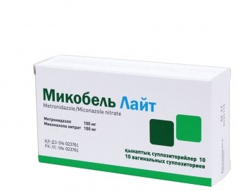 МИКОБЕЛЬ ЛАЙТ N10 суппоз ваг - Добрая аптека