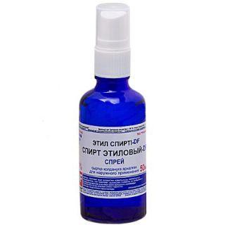 СПИРТ ЭТИЛОВЫЙ-DF 90% 50мл спрей д/нар прим - Добрая аптека