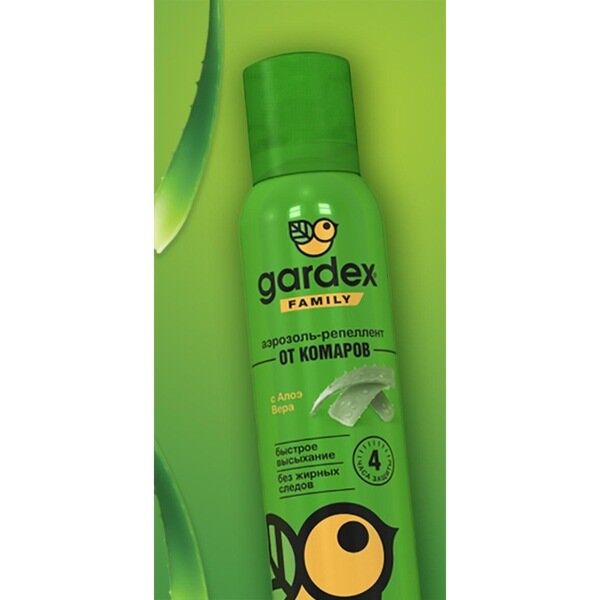 Gardex Family Аэрозоль-репеллент от комаров 150 мл REL1 - Добрая аптека