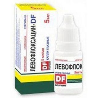 ЛЕВОФЛОКСАЦИН-DF 5мг/мл 5мл N1 капли глаз - Добрая аптека