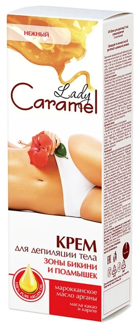 Ledy Caramel Крем для депиляций зоны бикини и подмышек 100мл REL1 - Добрая аптека