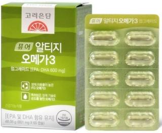 Бад Омега 3 rTG №60 (Korea Eundan OMEGA 3) REL1 - Добрая аптека