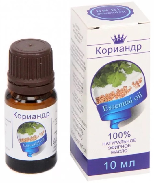 МАСЛО ЭФИРНОЕ 10мл КОРИАНДР - Добрая аптека
