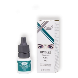 ТИММАЛ 0.5% 5мл капли глаз - Добрая аптека