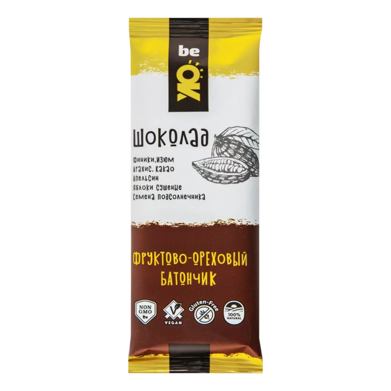 БИО ЭЛИТ ФРУКТОВО-ОРЕХОВЫЙ БАТОНЧИК ШОКОЛАД - Добрая аптека