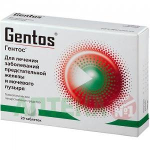 ГЕНТОС N20 таб подъяз гомеоп - Добрая аптека