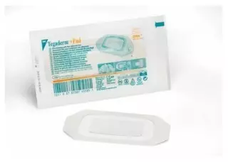 Повязка прозрачная с прокладкой Tegaderm+PAD 6 см Х 10 см 3584 REL1 - Добрая аптека