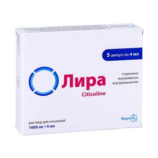 ЛИРА 1000мг/4мл 4мл N5 р-р д/ин - Добрая аптека