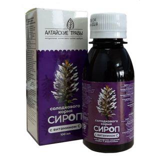 СОЛОДКИ СИРОП С ВИТАМИНОМ С 100мл - Добрая аптека