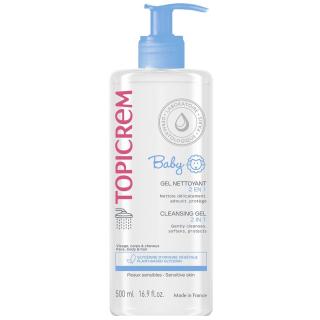 TOPICREM БЕБИ 2В1 ГЕЛЬ ОЧИЩ Д/МЫТ ТЕЛА И ВОЛ 500мл - Добрая аптека