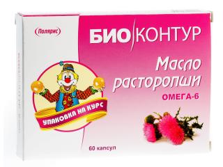 МАСЛО РАСТОРОПШИ 330мг N60 капс - Добрая аптека