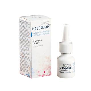 НАЗОФЛАЙ 50мкг/доза 140доз спрей наз сусп - Добрая аптека