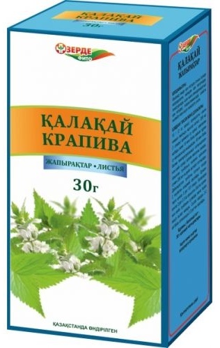 КРАПИВА ЛИСТЬЯ 30г сыр раст - Добрая аптека