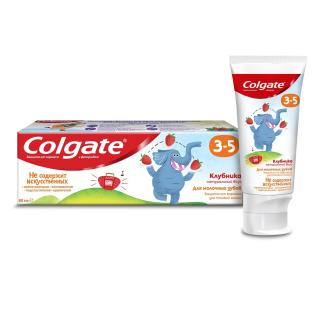 Colgate зубная паста Детская Клубника 60 мл - Добрая аптека