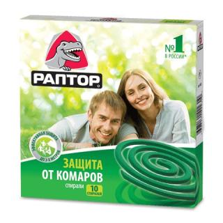 РАПТОР СПИРАЛЬ ОТ КОМАРОВ N10 БЕЗ ЗАПАХА - Добрая аптека