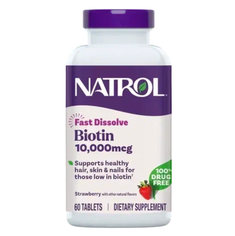 NATROL БИОТИН 10000МКГ N60 таб быстрораств - Добрая аптека