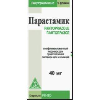 ПАРАСТАМИК 40мг N1пор лиоф д/р-ра д/ин - Добрая аптека