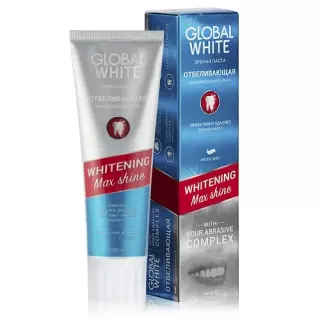 Global White зубная паста реминерализирующая 100мл - Добрая аптека