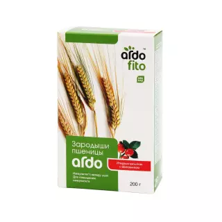 ЗАРОДЫШИ ПШЕНИЦЫ АРДО 200г ШИПОВНИК - Добрая аптека
