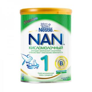 NAN 1 смесь молочная кисломолочная 400гр - Добрая аптека