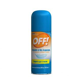 OFF! Smooth Dry Аэрозоль против комаров 100 мл 602502 REL1 - Добрая аптека