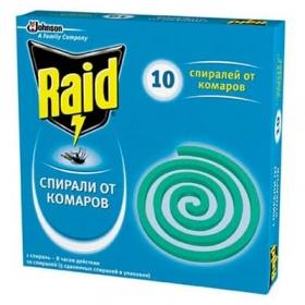 Raid Спирали против комаров 10шт REL1 - Добрая аптека