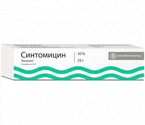 СИНТОМИЦИН 10% 25г линим - Добрая аптека