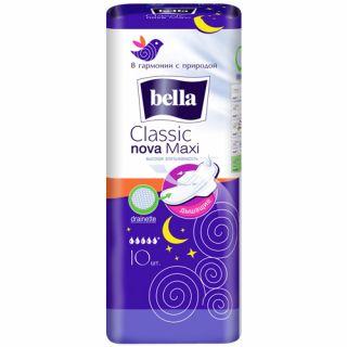 Bella Classic Nova Maxi drainette 10 шт. Гигиен. прокладки - Добрая аптека