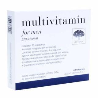 Multivitamin for Men 1350мг №60 - Добрая аптека